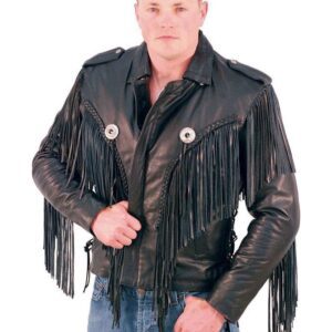 fringes leather jackets